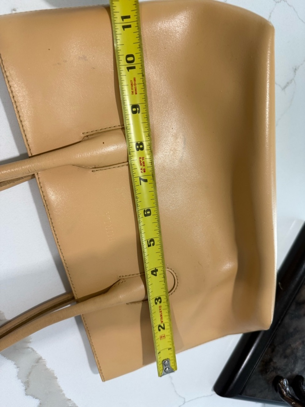 Furla : timeless Italian leather luxury Tan Mini Bag - Picture 10 of 12
